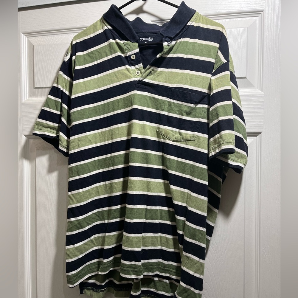Mens striped dress shirt